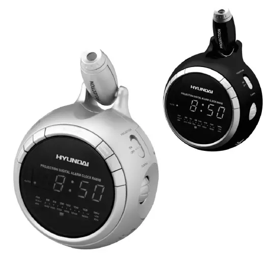 HYUNDAI RAC 878 BG Projection Radio Clock