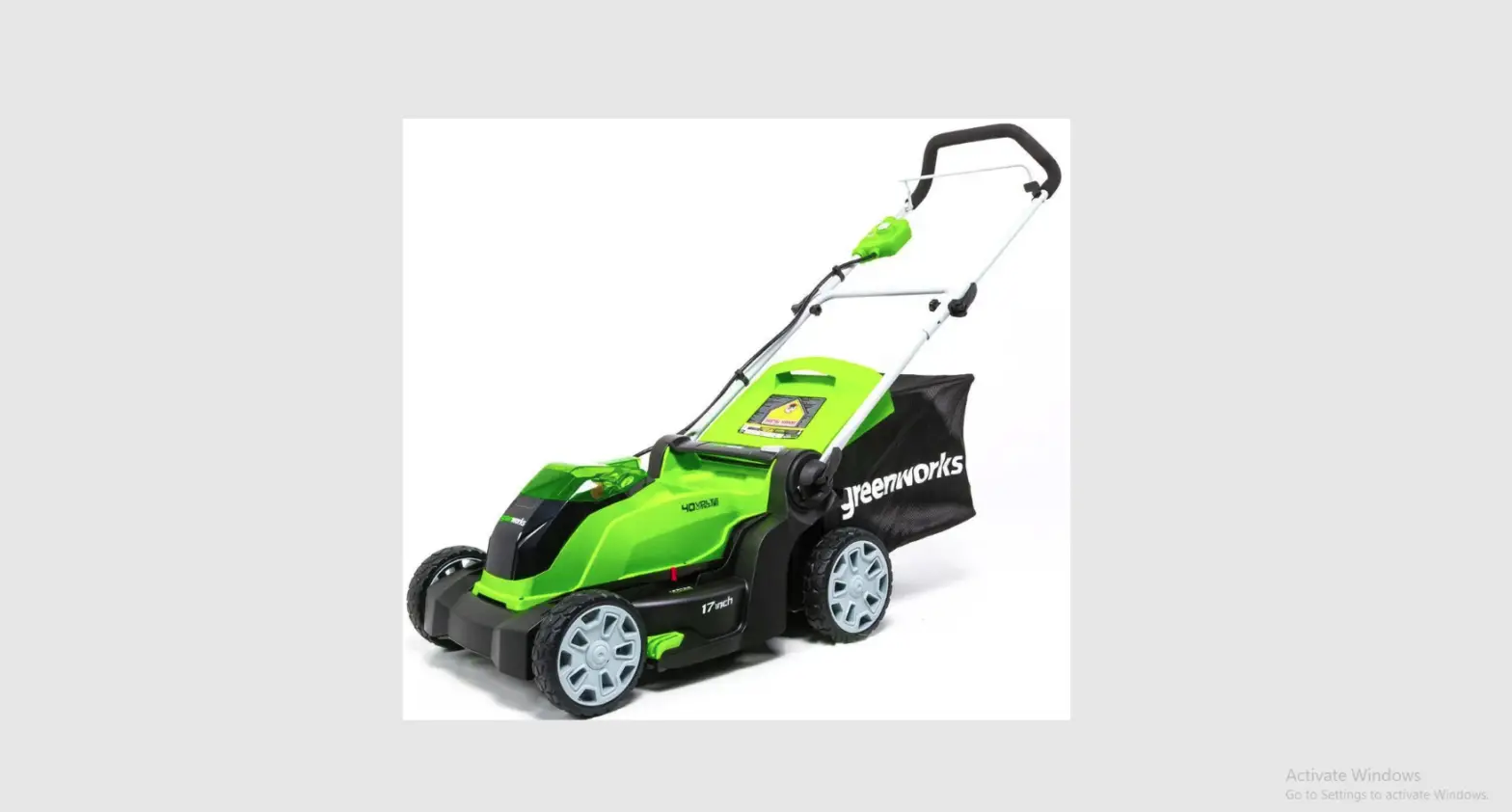 Greenworks 2504707 17 Inch 40v Cordless Brushed Lawn Mower User Manual Greenworks 2504707 17 Inch 40v Cordless Brushed Lawn Mower User Manual