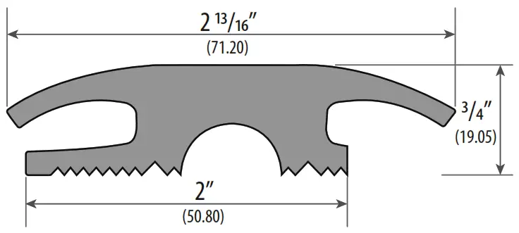 CAL ROYAL VT49 Vinyl Thresholds