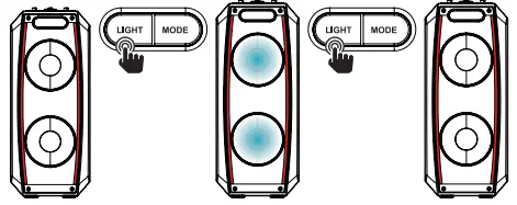 i-box Portable Bluetooth party speaker with microphone-fig17