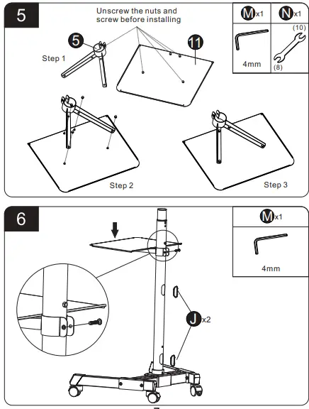 FITUEYES TC-R12MB TV CART-fig8