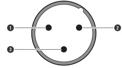 audio Cardioid Condenser Boundary Microphone - Connection procedure