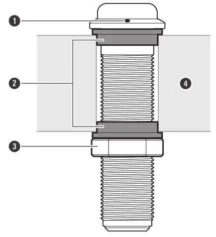 audio Cardioid Condenser Boundary Microphone - Mounting on a table