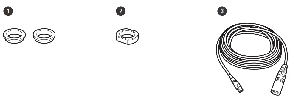 audio Cardioid Condenser Boundary Microphone - accessories