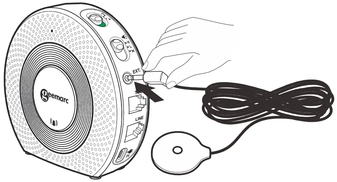 geemarc AMPLICALL110 Wireless Telephone Signaler - External Sensor