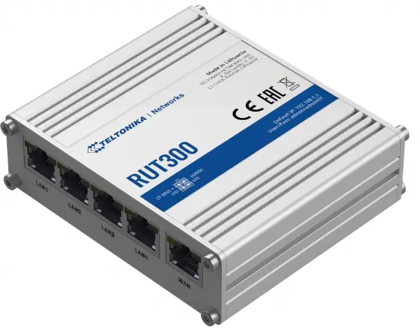 TELTONIKA RUT300 Industrial Ethernet Router