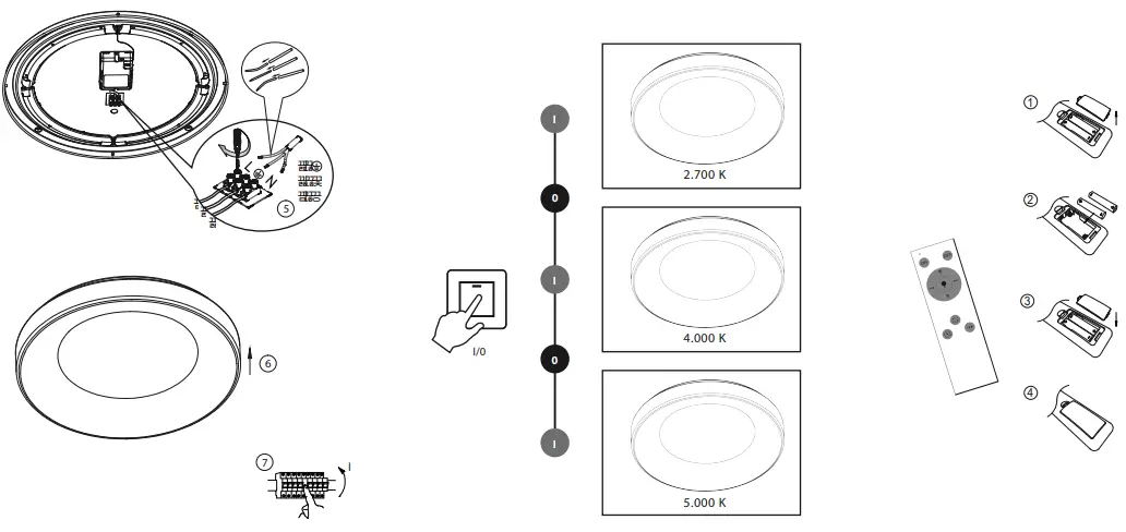 Paul Neuhaus 14326-18 Anika Ceiling Lamp fig
