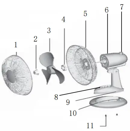 Goldair-GSDF3150-30cm-Desk-Fan-fig-1