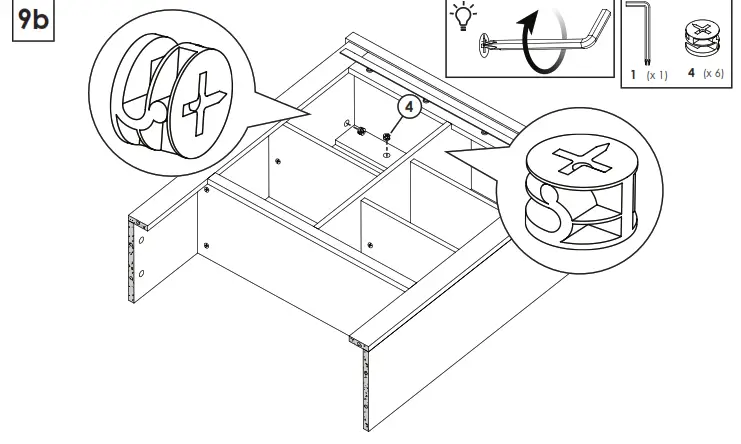 zenna home E5429GY Barn-Door Spacesaver - fig 9b