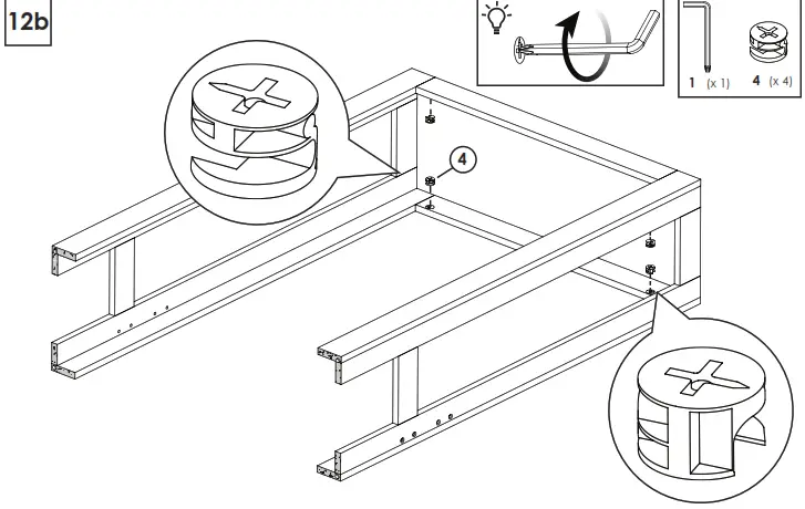 zenna home E5429GY Barn-Door Spacesaver - fig13