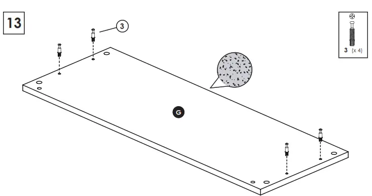 zenna home E5429GY Barn-Door Spacesaver - fig14