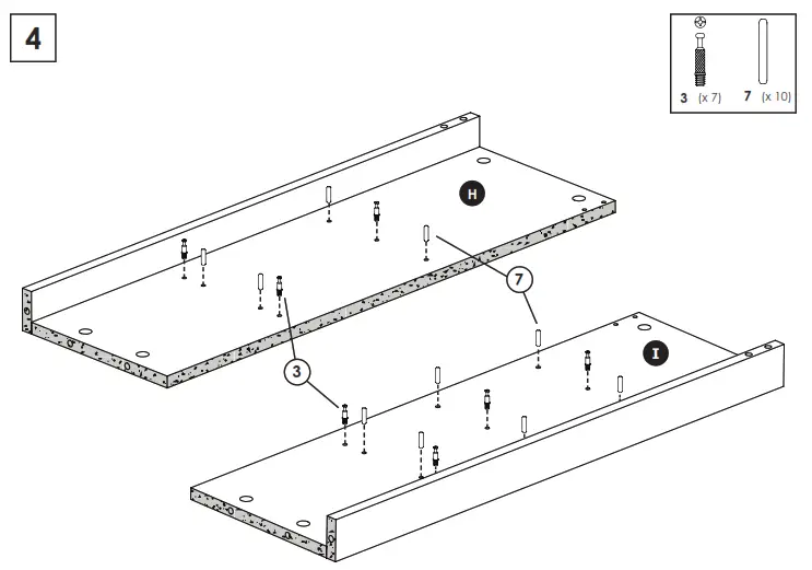 zenna home E5429GY Barn-Door Spacesaver - fig4