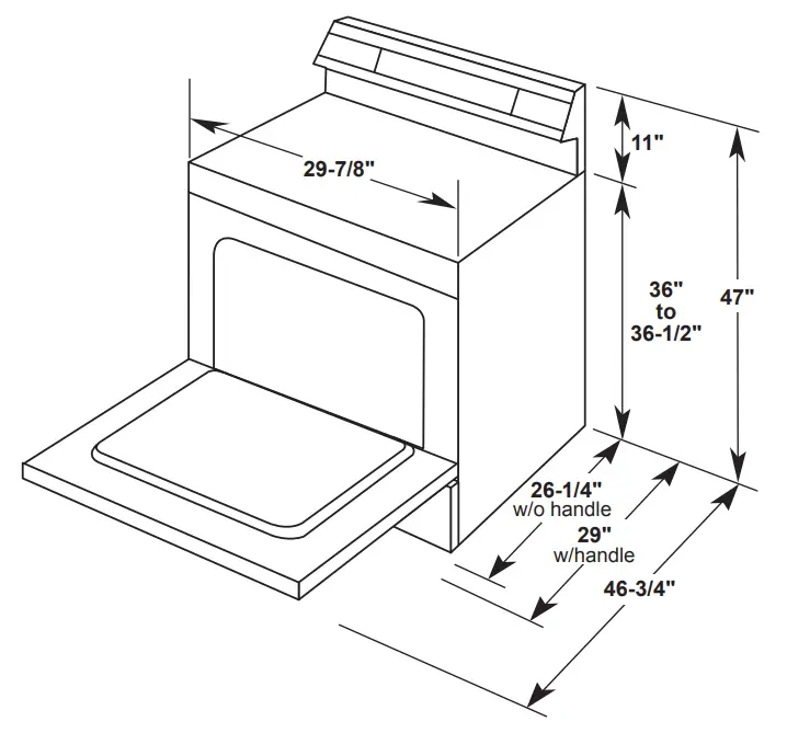 DIMENSIONS AND INSTALLATION