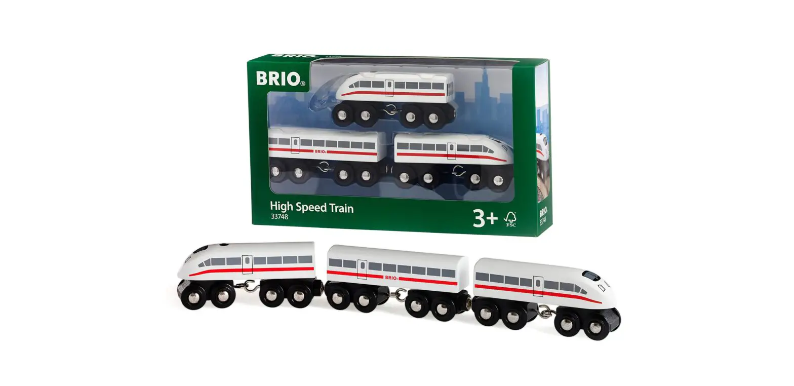 Brio 33748 High Speed Toy Train Instructions
