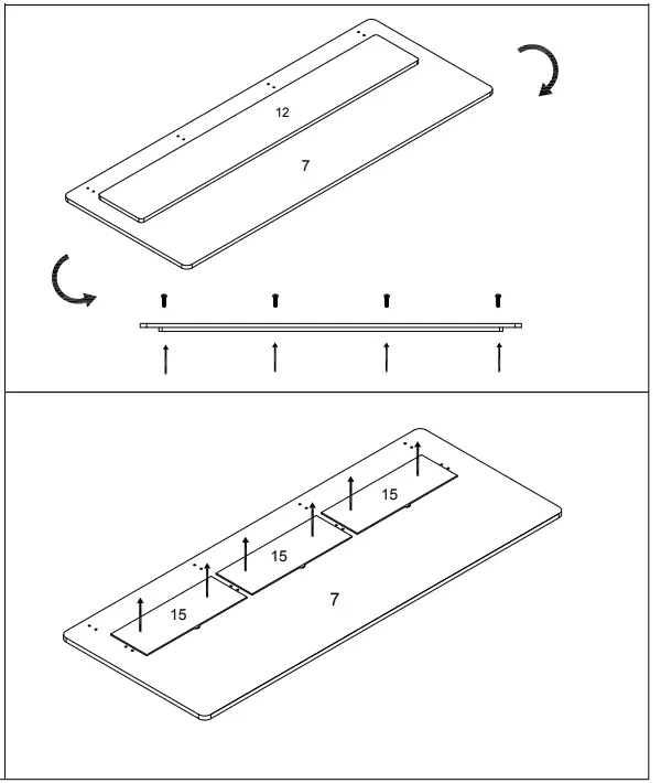 thomann Combo 88 Desk Professional Studios Workstation Desk - fig 2
