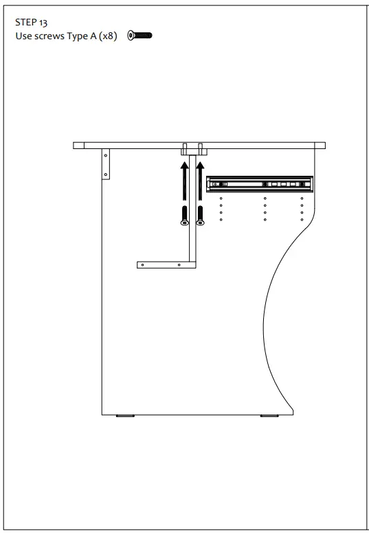 thomann Combo 88 Desk Professional Studios Workstation Desk - fig 10