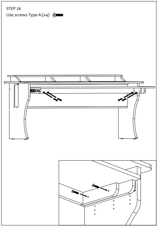 thomann Combo 88 Desk Professional Studios Workstation Desk - fig 19