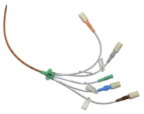 Teleflex ASK-42854-PRJ Pressure Injectable Arrowg+ard Blue Plus Four-Lumen CVC Kit Instruction Manual