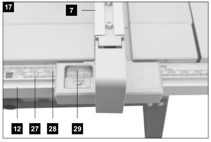 scheppach HS105 230V 255mm Electric Table Saw -Figure 17