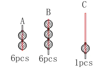 VAULT Madison Murano Glass Chandelier-5