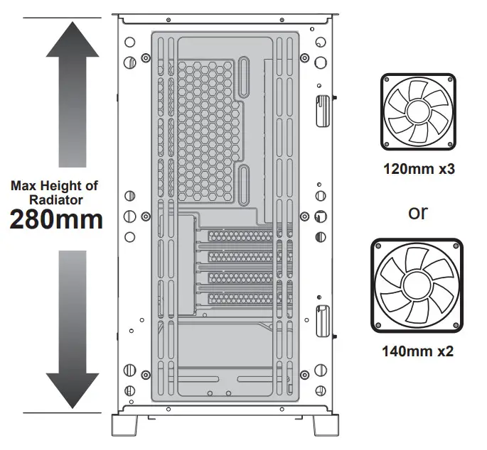 AZZA CSAZ-140 ELISE Micro-ATX Case - Figure 4