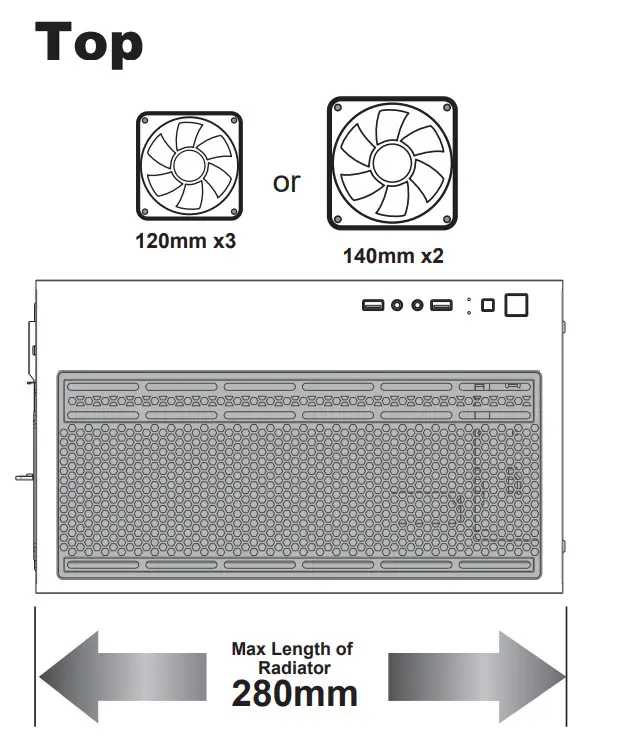 AZZA CSAZ-140 ELISE Micro-ATX Case - Figure 6