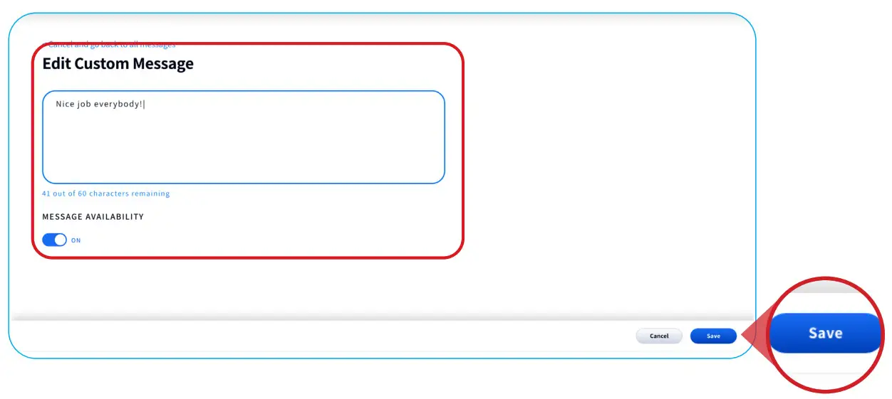 Smack Talk in HME Cloud on a Desktop Browser - fig 55