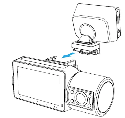 TYPE S BT532871 Ultra HD 4K Dual View Dashcam with 2K Cabin View Cam-11