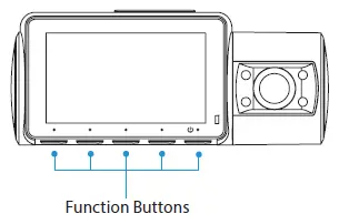 TYPE S BT532871 Ultra HD 4K Dual View Dashcam with 2K Cabin View Cam-4
