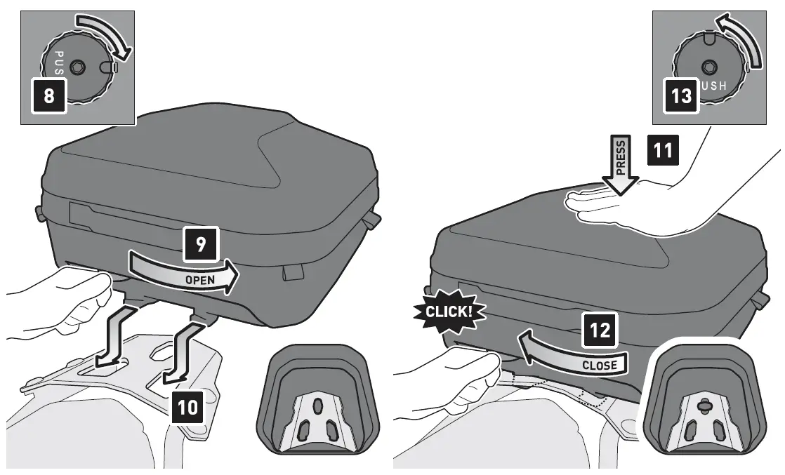 SW-MOTECH GPT.05.440.60000-B Top Case System 13