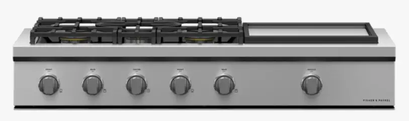 FISHER PAYKEL CPV3-485GD-L 48 Inch Gas Rangetop Griddle LPG