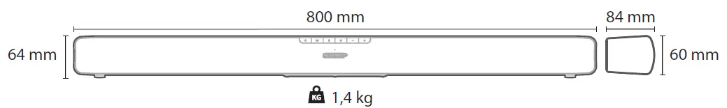 SHARP HT-SB100 2.0 Soundbar Home Theatre System-23