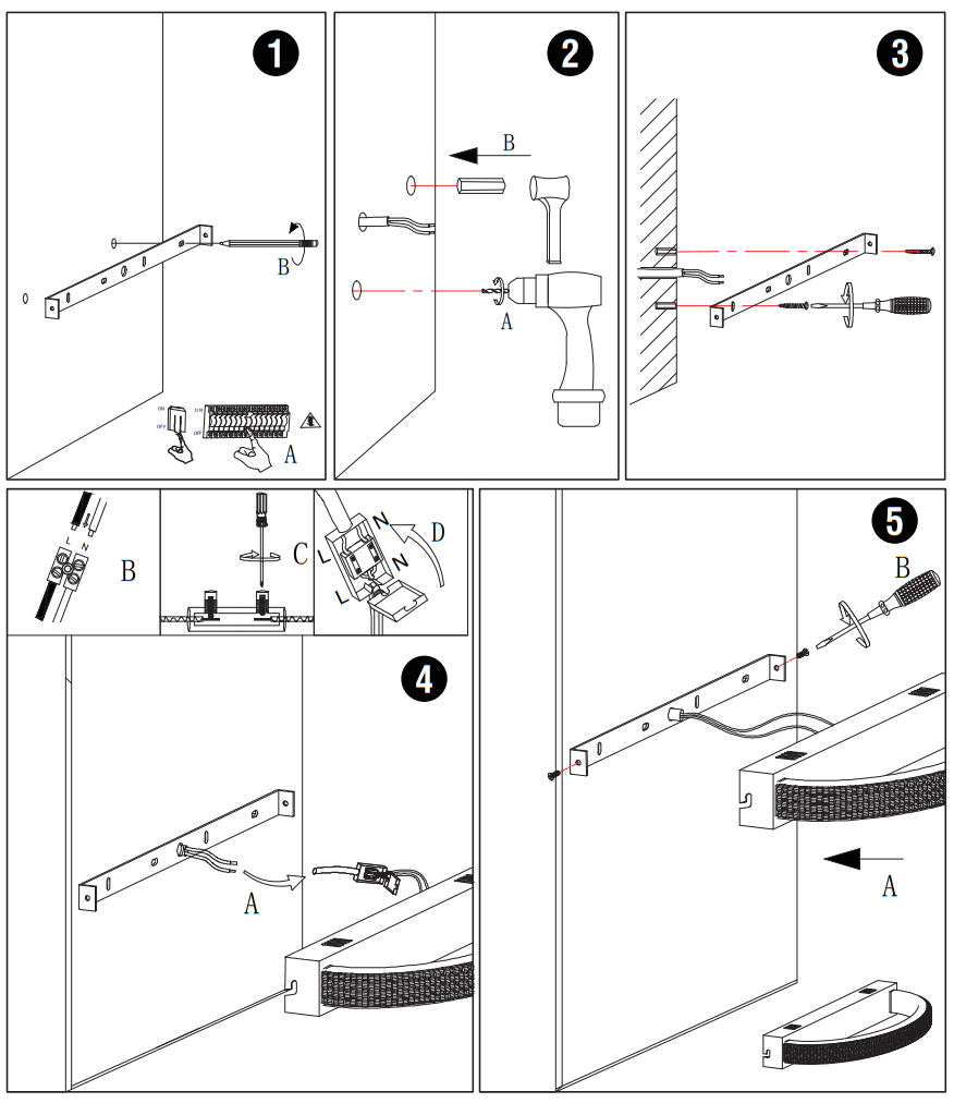 ENDON 97611 Lorenzo Wall By Massive Lighting -