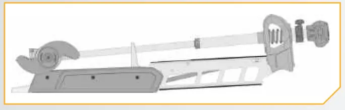 MINN KOTA Fortrex Bow-Mount Trolling Motor - Gas Spring Pin 1