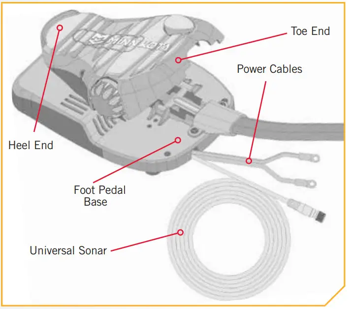 MINN KOTA Fortrex Bow7 - Foot Pedal.