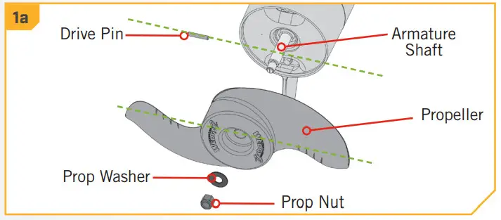 MINN KOTA Fortrex Bow7 -INSTALLING THE PROP a