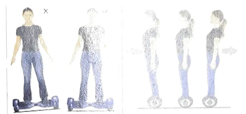 W3665A Spider Electrical Self-Balancing Vehicles Learning to drive