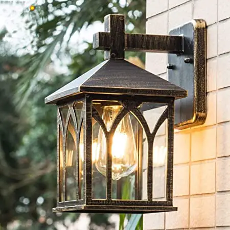 QAZQA 92621 New Haven WL Antique Romantic Outdoor Wall Light-FIG1