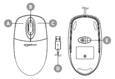 amazon-basics-B005EJH6RW 3-Button-USB-Wired-FIG-2