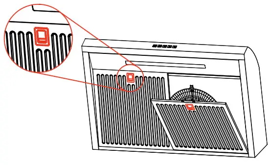 XOE230S 30 Inch 400 CFM Under Cabinet Range Hood - STEP 1