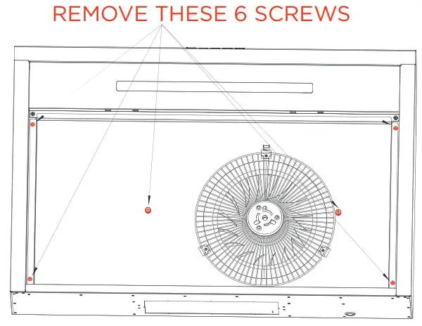 XOE230S 30 Inch 400 CFM Under Cabinet Range Hood - STEP 2