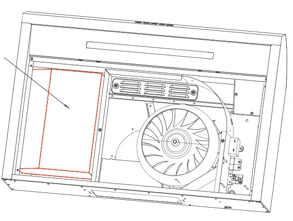 XOE230S 30 Inch 400 CFM Under Cabinet Range Hood - STEP 3