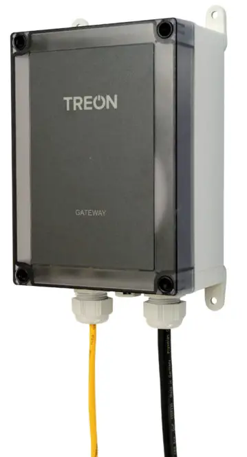 TREON 1131 Gateway in Protective Enclosure - Open the enclosure 6