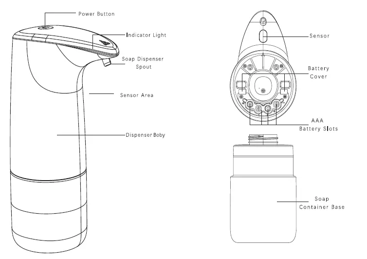 VALORE-LA25-Infrared-Sensor-Automa-fig-1
