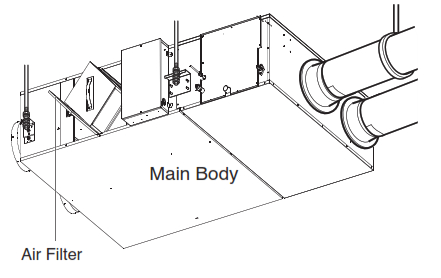 LG S3NQ18KL2FA Air Conditioner -Air Filter