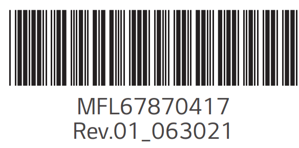 LG S3NQ18KL2FA Air Conditioner - bAR cODE