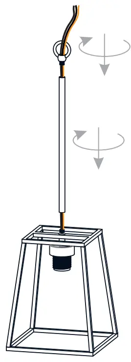 QUOIZEL PRC1508BN 1 Light 8 inch Brushed Nickel Mini Pendant Ceiling Light fig 4