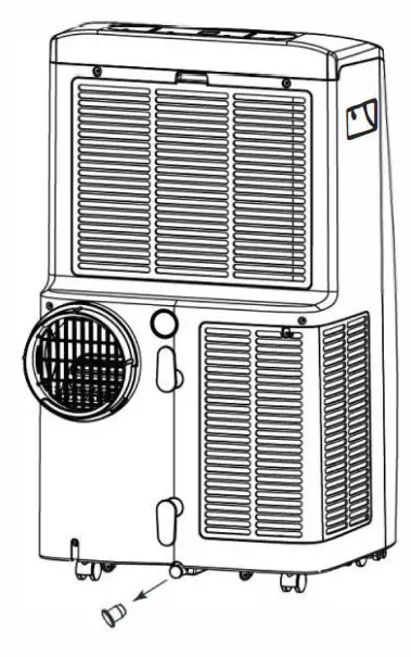 GYMAX FP10115US-WH+ Portable Air Conditioner 11