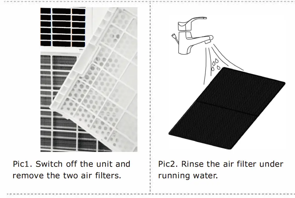 GYMAX FP10115US-WH+ Portable Air Conditioner 13
