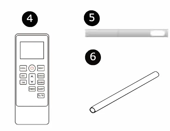 GYMAX FP10115US-WH+ Portable Air Conditioner 3